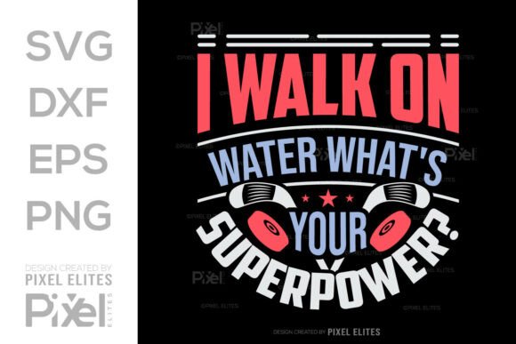 I Walk on Water: A Designer's Take on This Hockey SVG