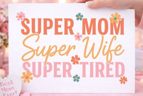 Mama Mom Love Mother’s Day SVG PNG