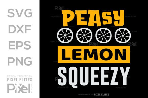 Review: Easy Peasy Lemon Squeezy SVG Cut File for Embroidery