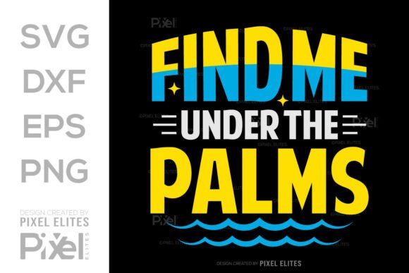 Review: Find Me Under Palms SVG for Embroidery