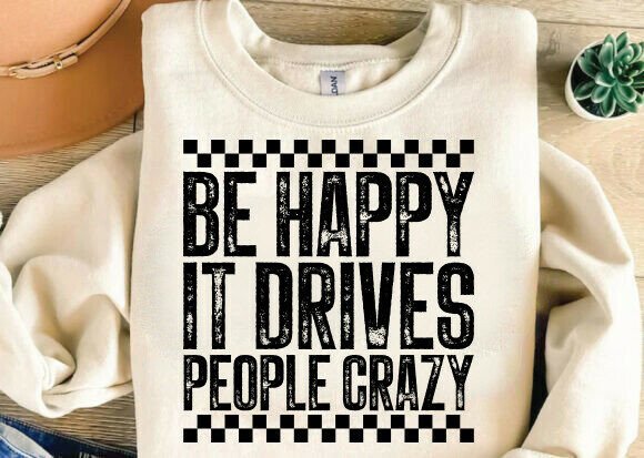 Review: Sarcastic Be Happy SVG for Real Embroidery Projects