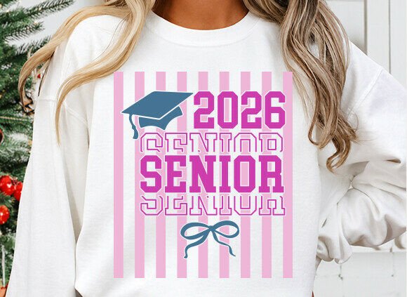 Review: Stripes Senior 2026 SVG for Graduation Projects
