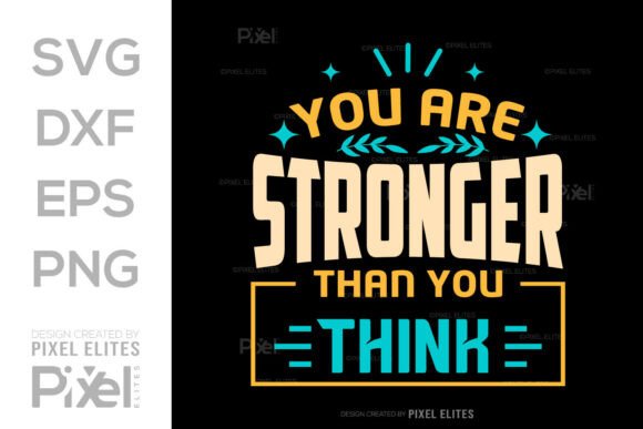 Review: Stronger Than You Think SVG Cut File for Embroidery