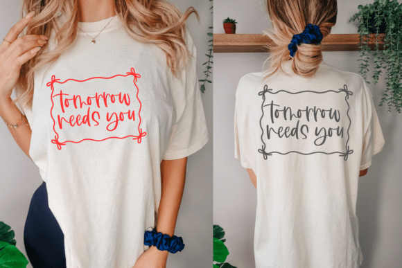 Review: Tomorrow Needs You SVG for Mental Health Embroidery