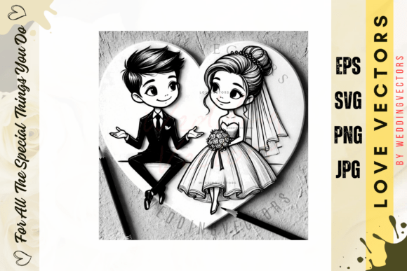 Weddingvectors - 22004907